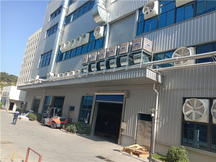 模具車間降溫,模具機械五金廠房降溫;福泰