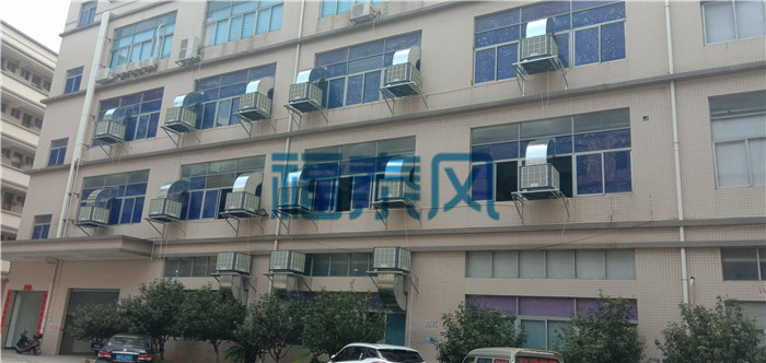 廠房降溫設備,車間降溫設備,通風降溫工程,工廠降溫送風-東莞福泰